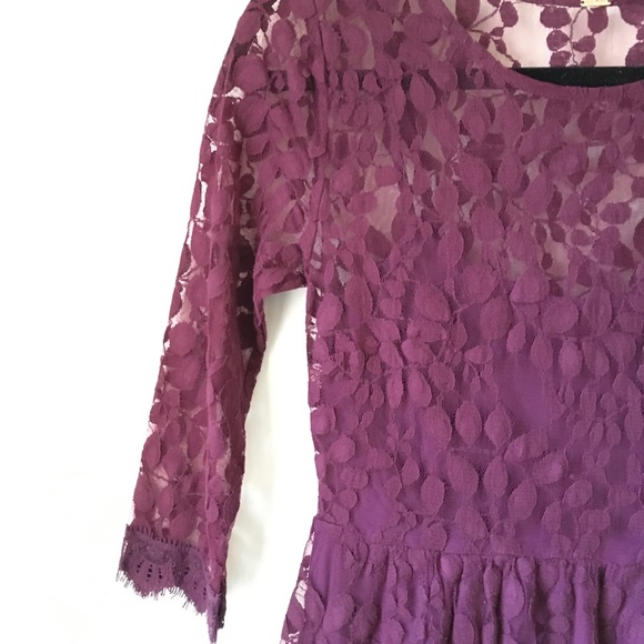 Free People Lined Lace Dress - Picture 5 of 8